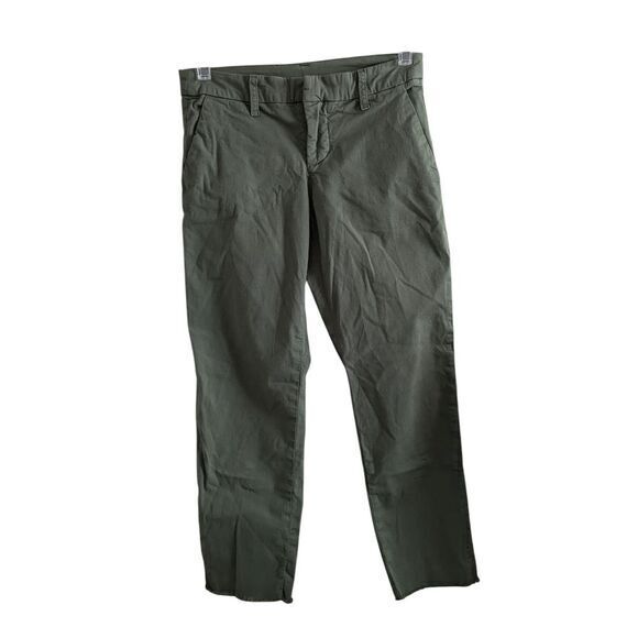 Frank & Eileen pants size 00 Italian Chino twill Sage quiet luxury‎ capsule - Picture 3 of 8